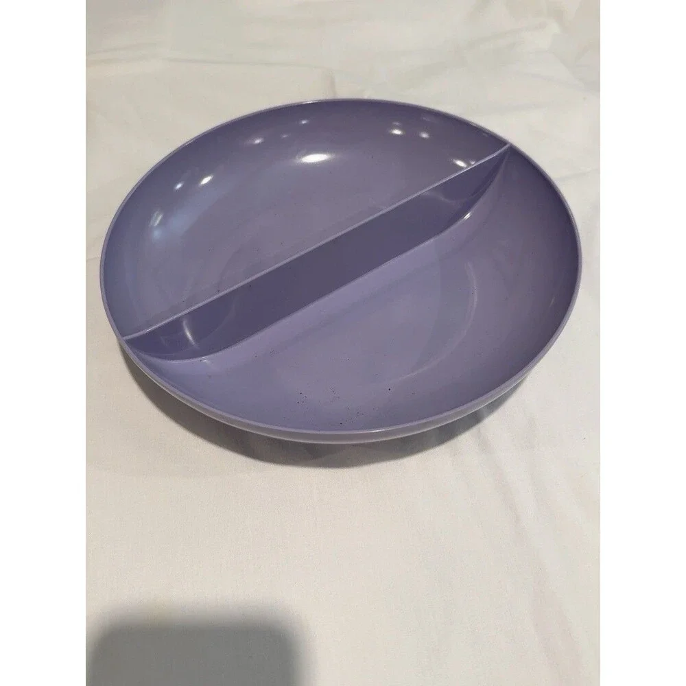Vintage Sango Quadrille divided serving dish